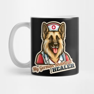 German Shepherd nurse Mug